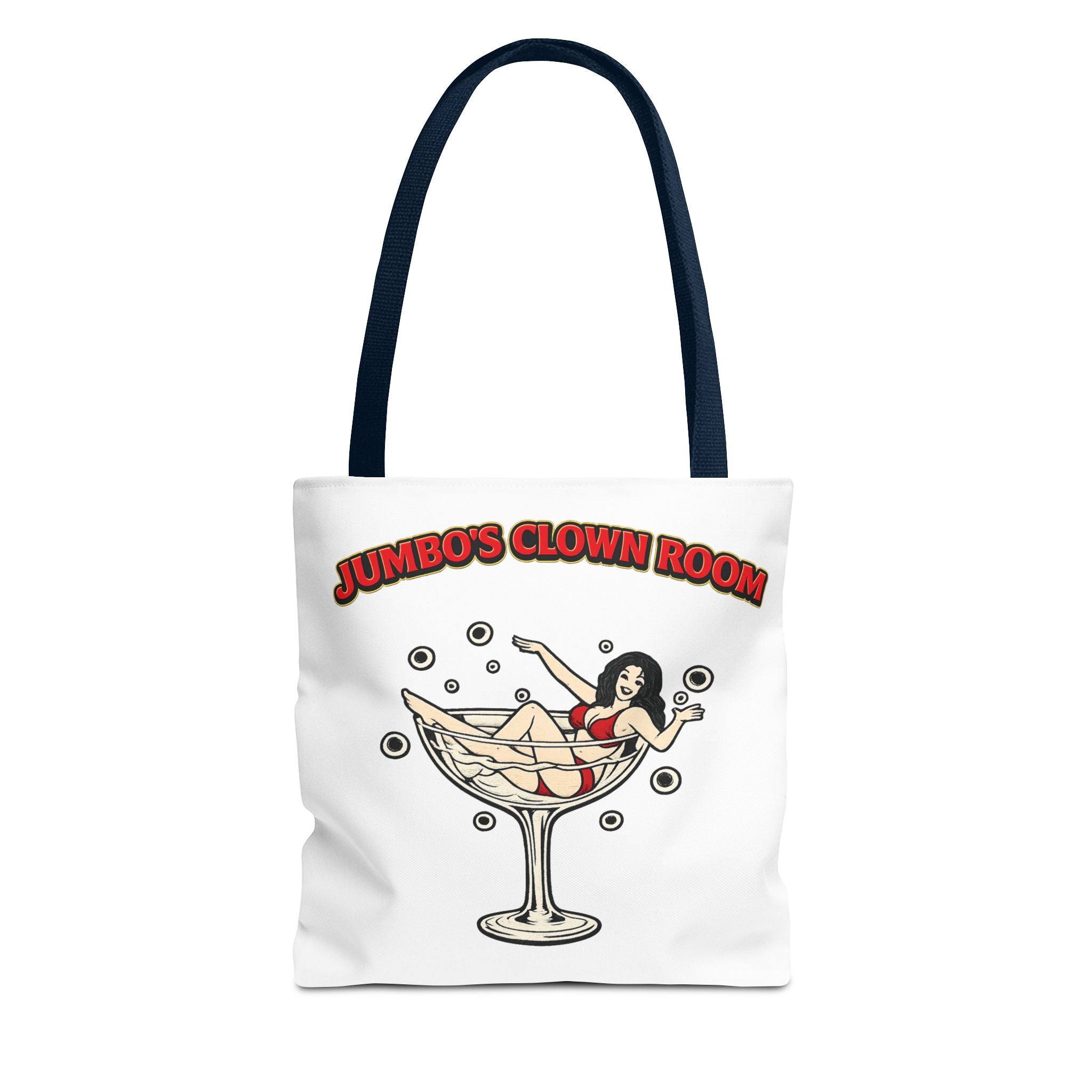 Jumbo's Clown Room "Bikini Martini Girl" Cotton Tote