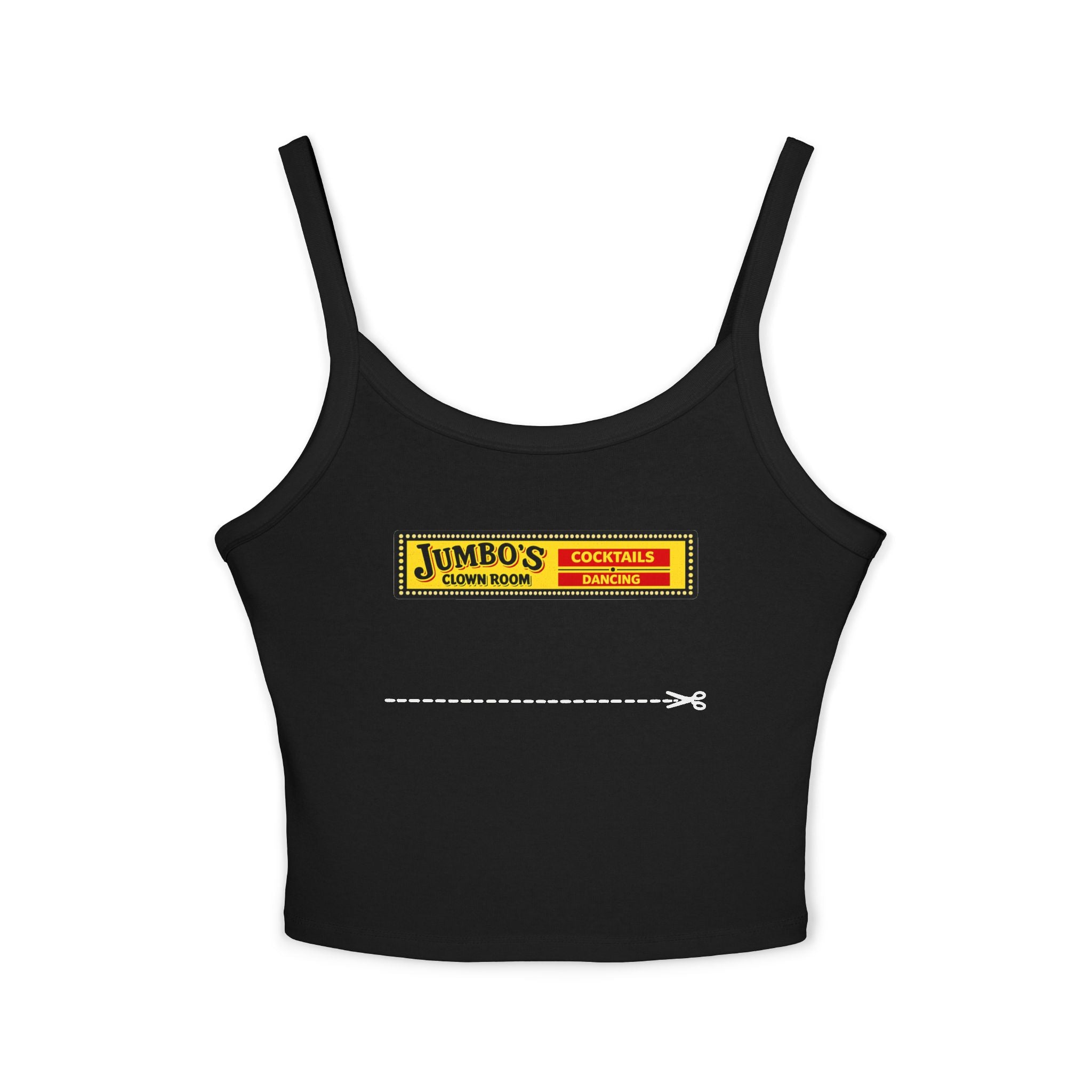 Jumbo's Clown Room Vintage Marquee Sign Spaghetti Strap Tank Top
