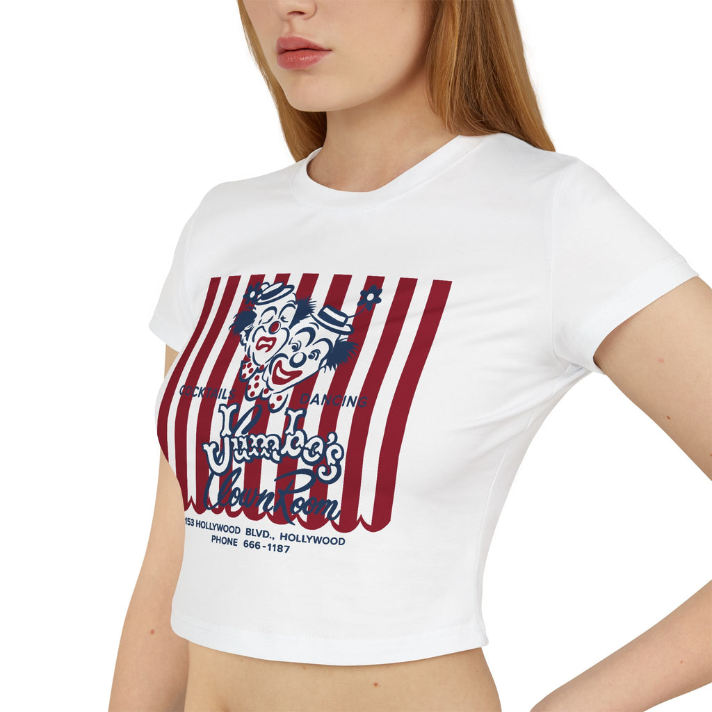 Jumbo's Clown Room Vintage Napkin Baby Doll Tee