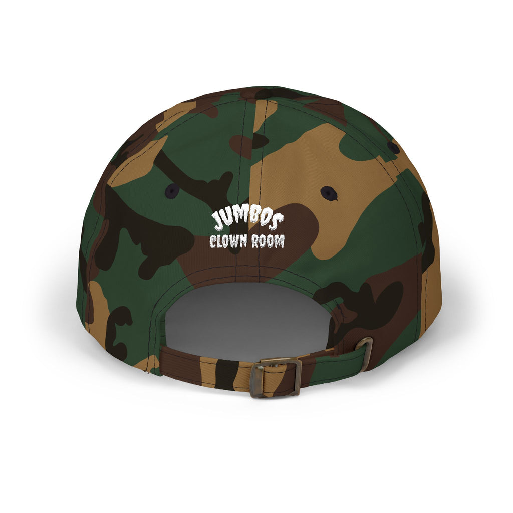 Jumbo's Clown Room Trio Table Clown Embroidered Dad Cap