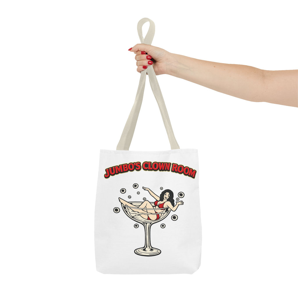 Jumbo's Clown Room "Bikini Martini Girl" Cotton Tote