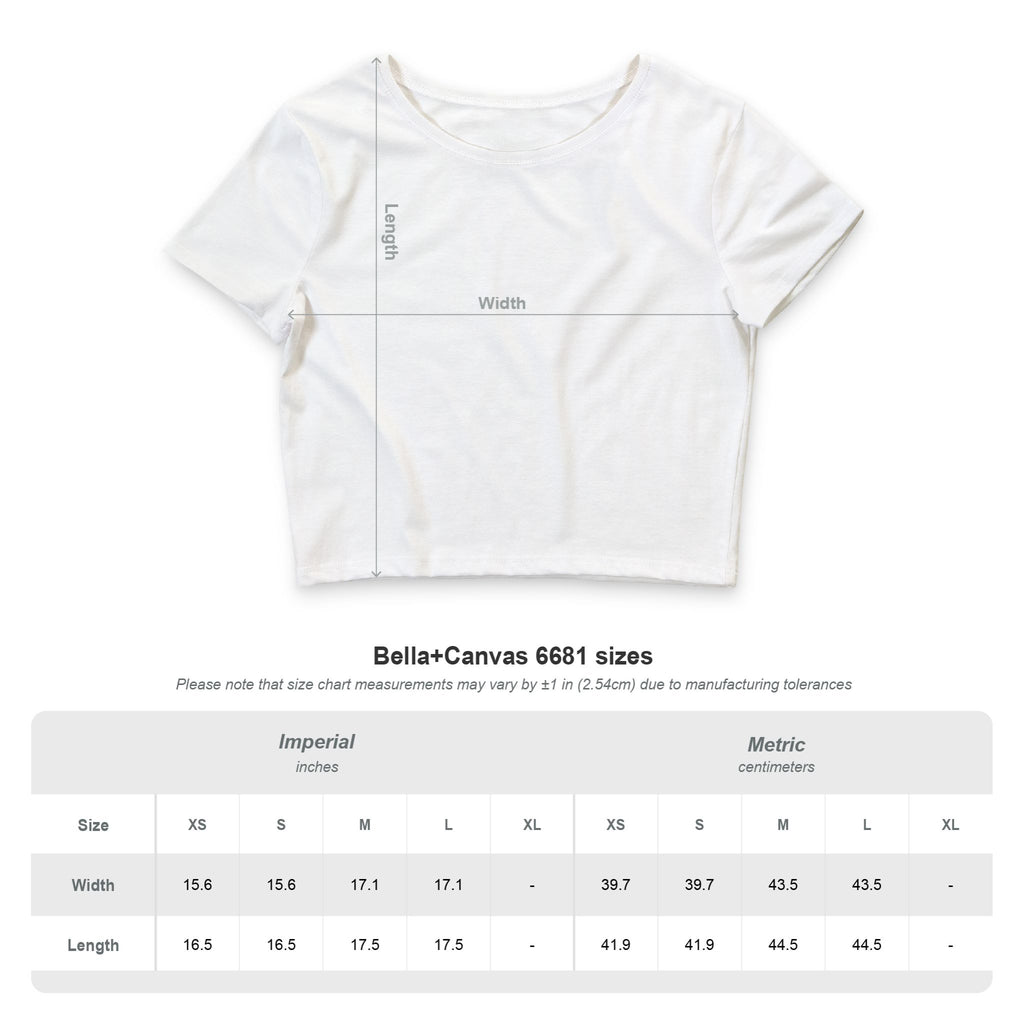 Jumbos Clown Room "Bikini Martini Girl" Cropped Tee