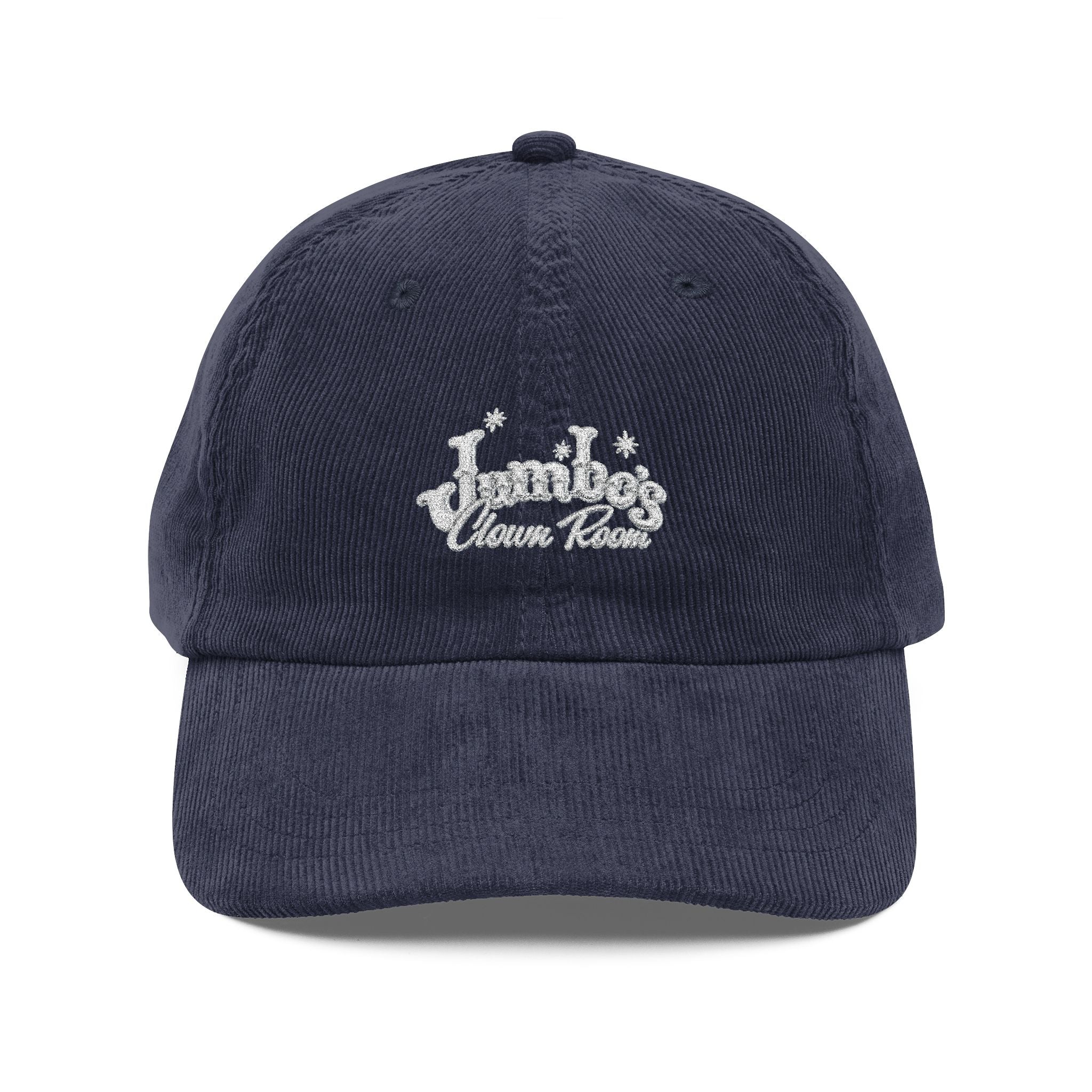 Jumbo's Clown Room Vintage Logo Embroidered Corduroy Cap