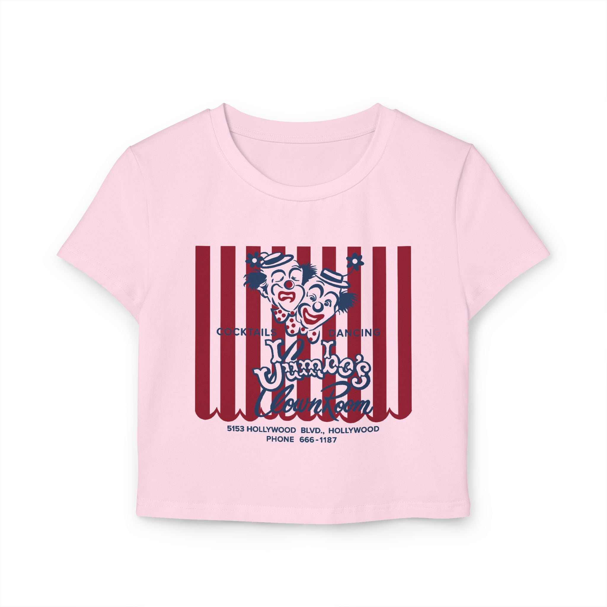 Jumbo's Clown Room Vintage Napkin Baby Doll Tee