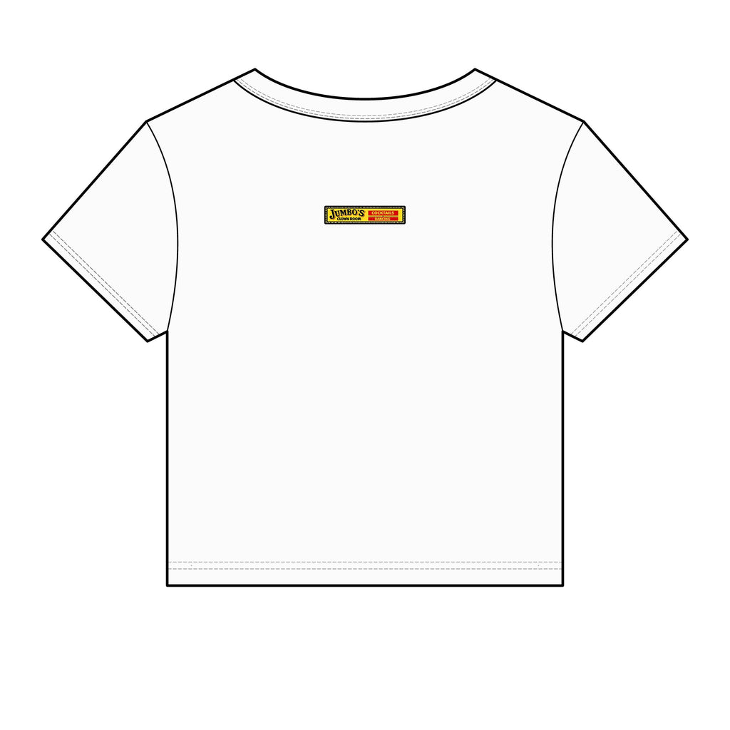 Jumbo's Clown Room "Bikini Martini Girl" Baby Tee