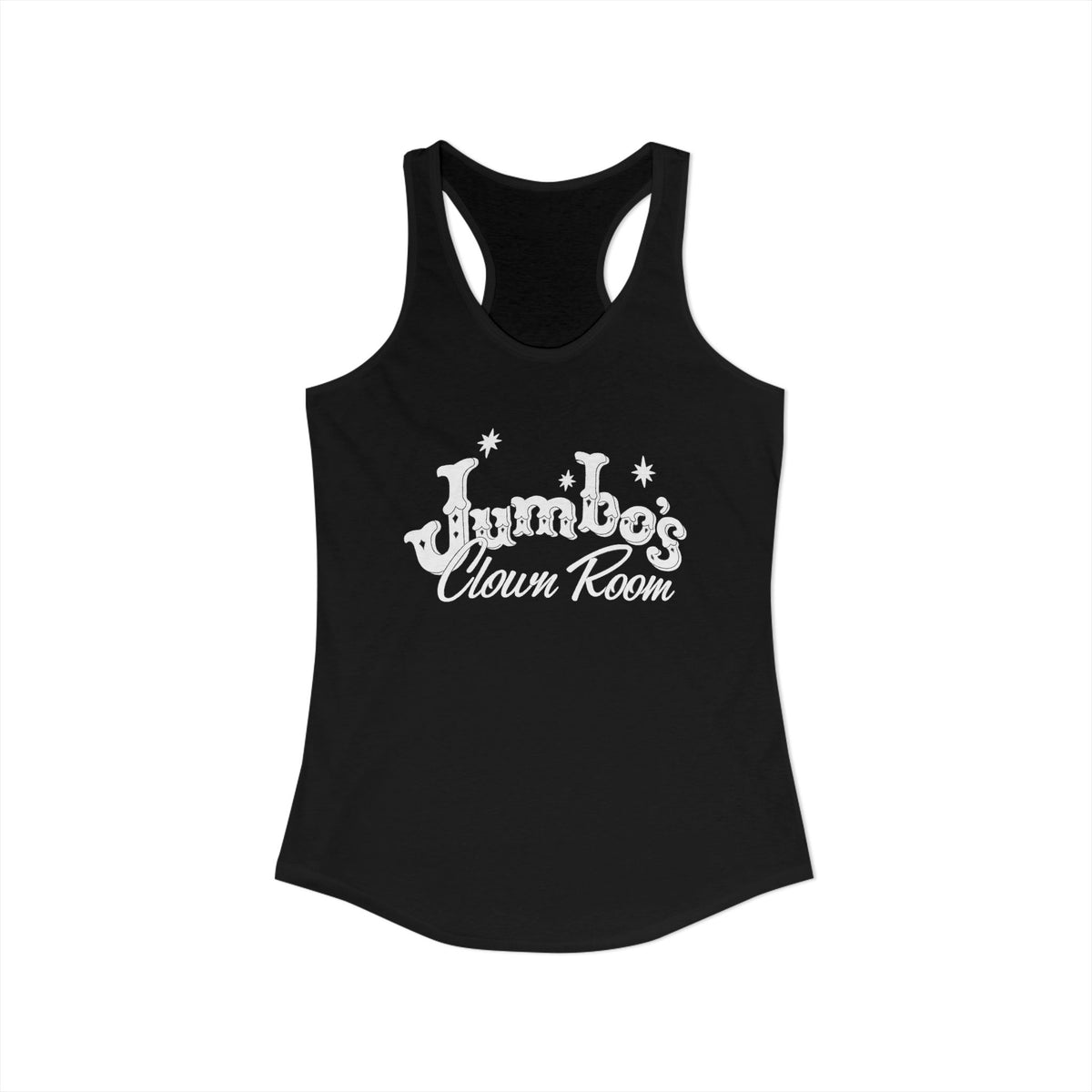Jumbo's Clown Room Women's  Racerback Tank