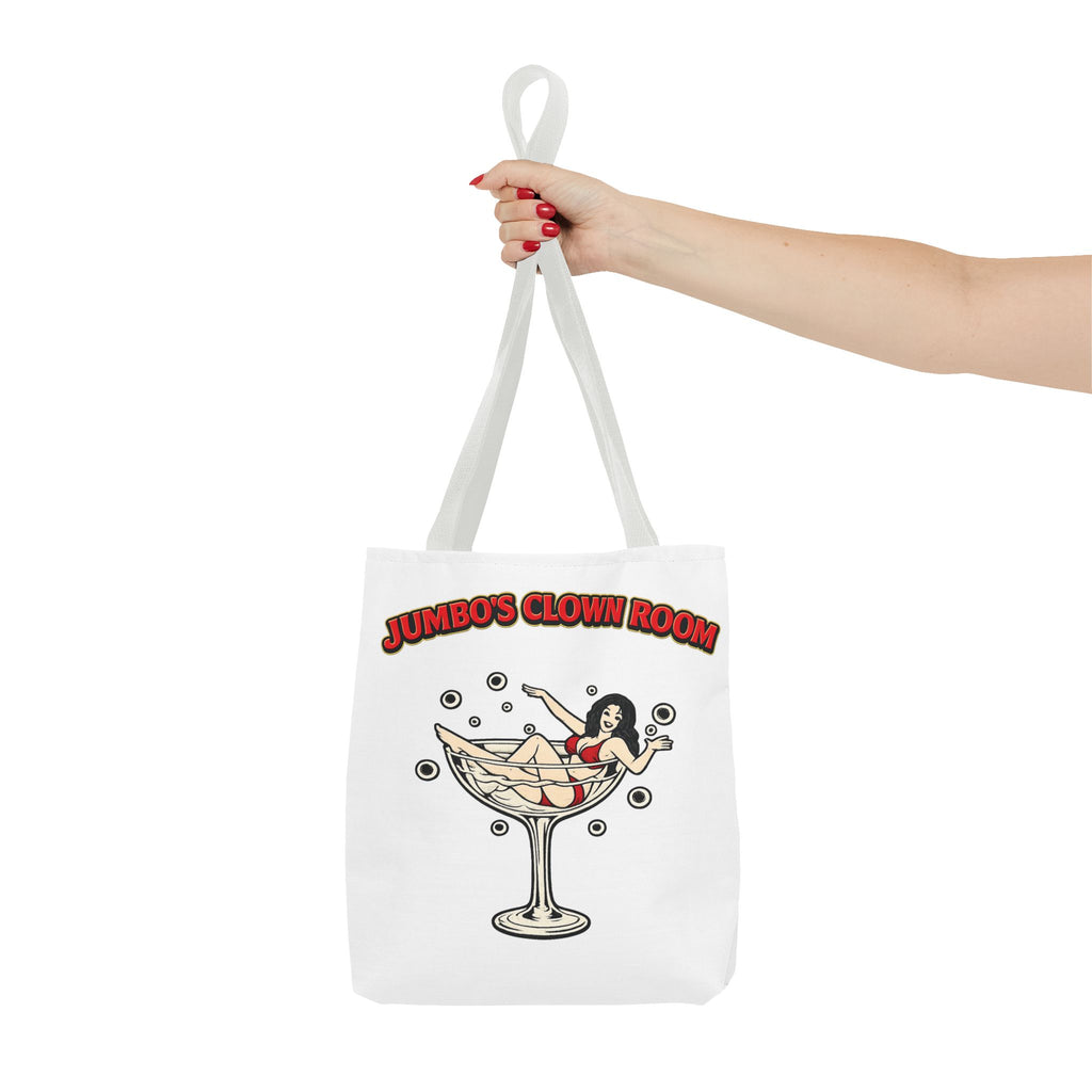Jumbo's Clown Room "Bikini Martini Girl" Cotton Tote