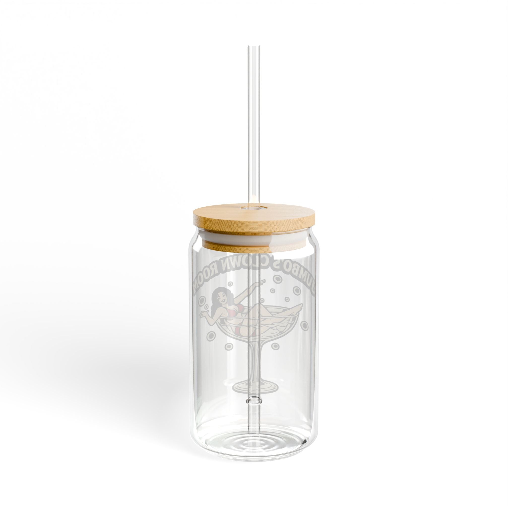 Jumbo's Clown Room Sipper Glass – 16oz