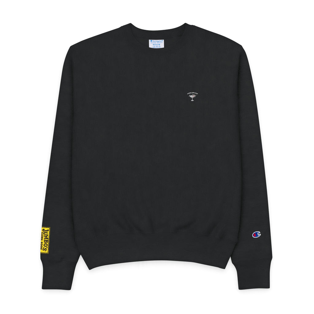 Jumbo's Clown Room Deluxe Embroidered Champion Brand Sweatshirt