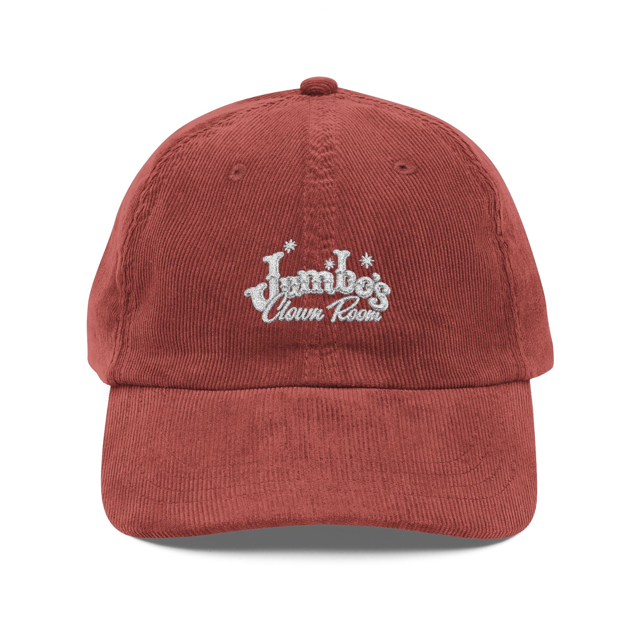 Jumbo's Clown Room Vintage Logo Embroidered Corduroy Cap