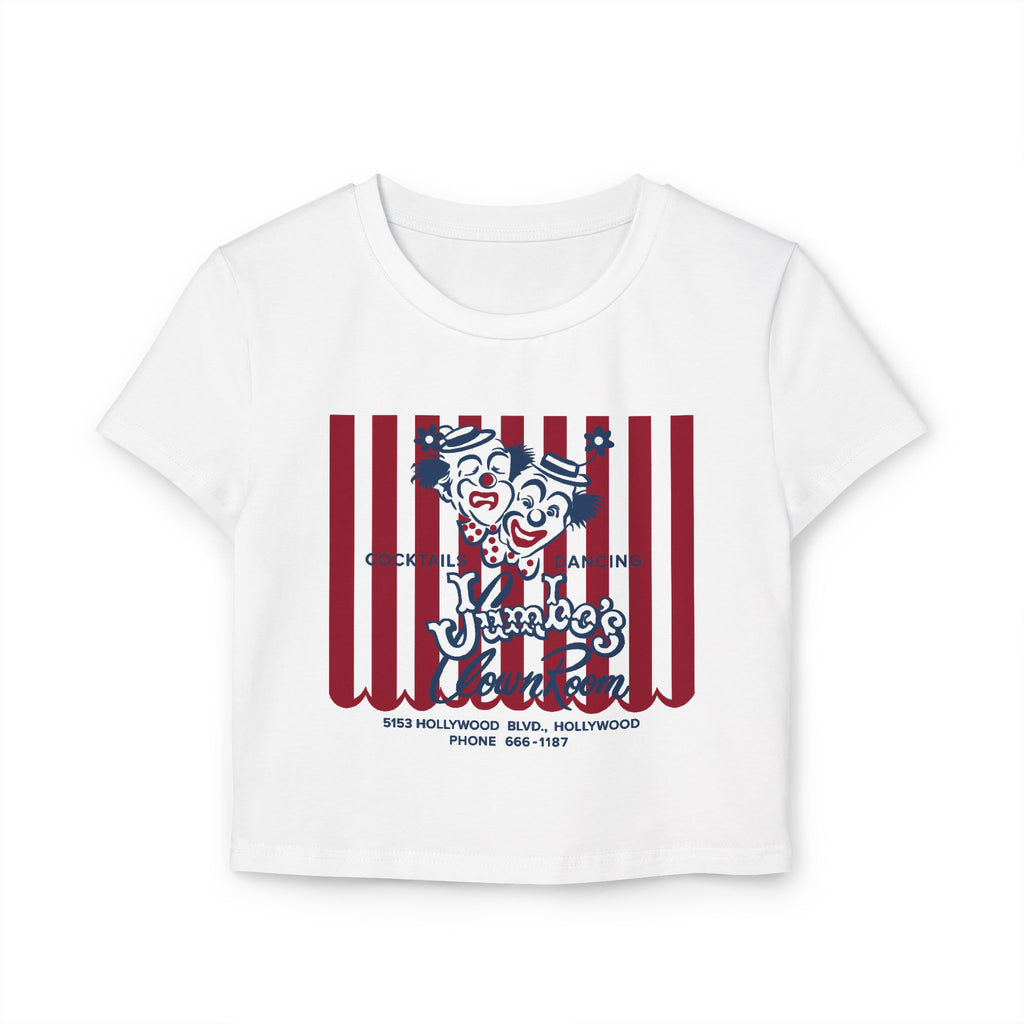 Jumbo's Clown Room Vintage Napkin Baby Doll Tee