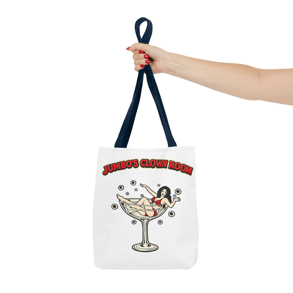 Jumbo's Clown Room "Bikini Martini Girl" Cotton Tote