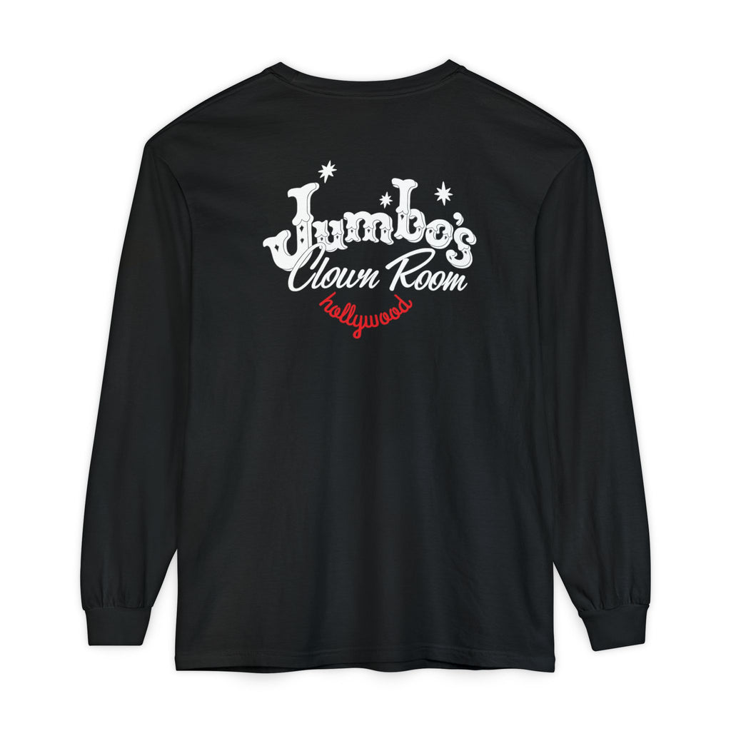 Jumbo's Clown Room Vintage Script Long Sleeve Tee