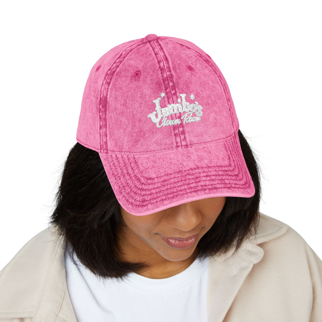 Jumbo's Clown Room Vintage Embroidered Retro Distressed Dad Hat