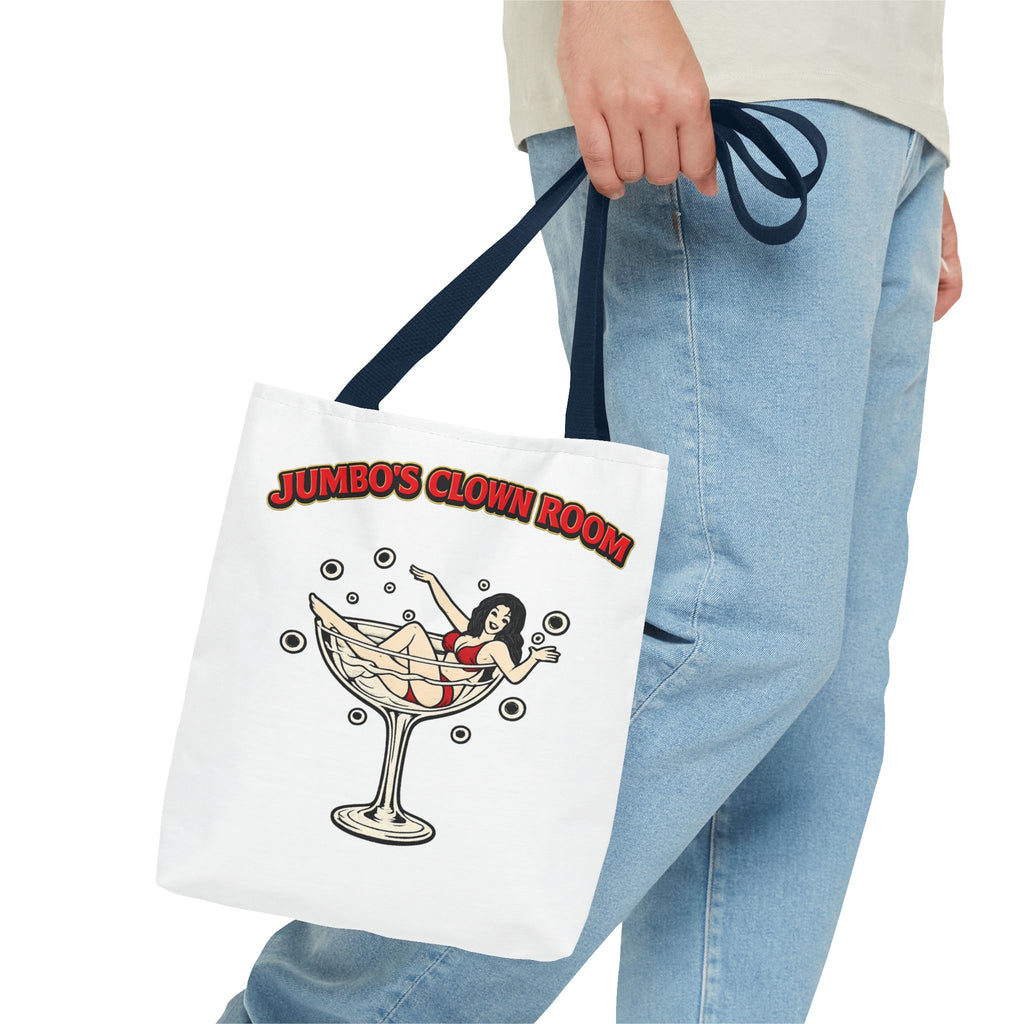 Jumbo's Clown Room "Bikini Martini Girl" Cotton Tote