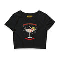 Jumbos Clown Room "Bikini Martini Girl" Cropped Tee