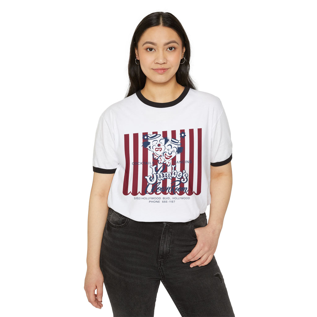 Jumbo's Clown Room Vintage Napkin Ringer Tee