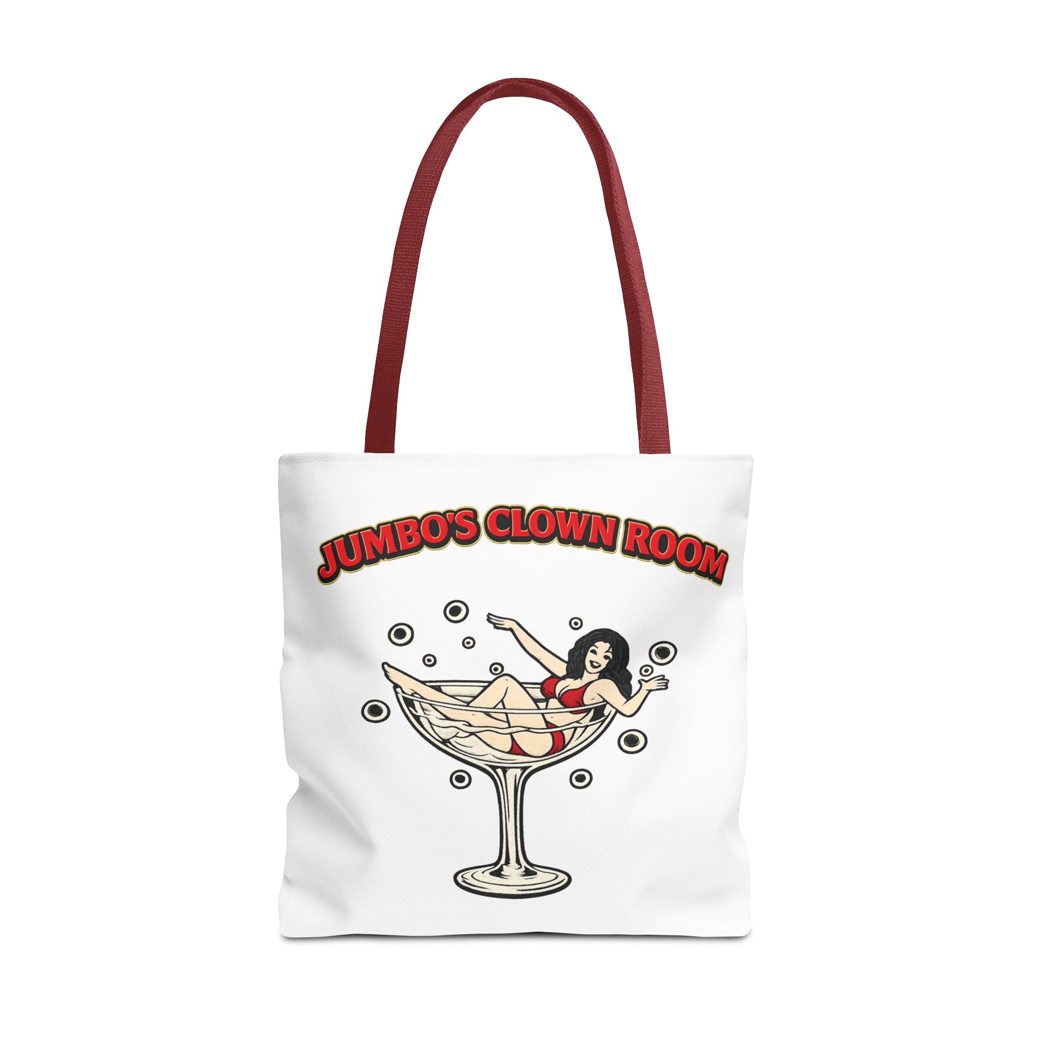 Jumbo's Clown Room "Bikini Martini Girl" Cotton Tote