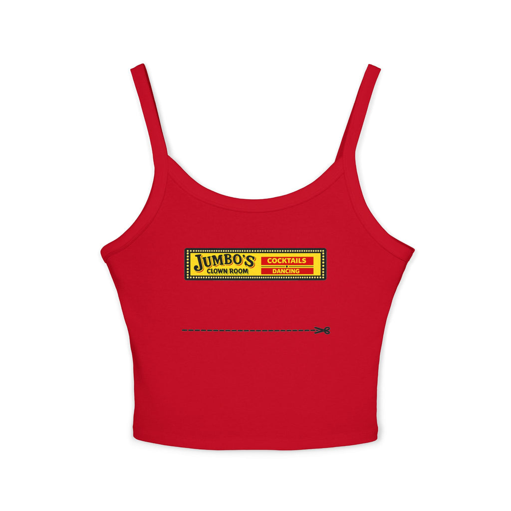 Jumbo's Clown Room Vintage Marquee Sign Spaghetti Strap Tank Top