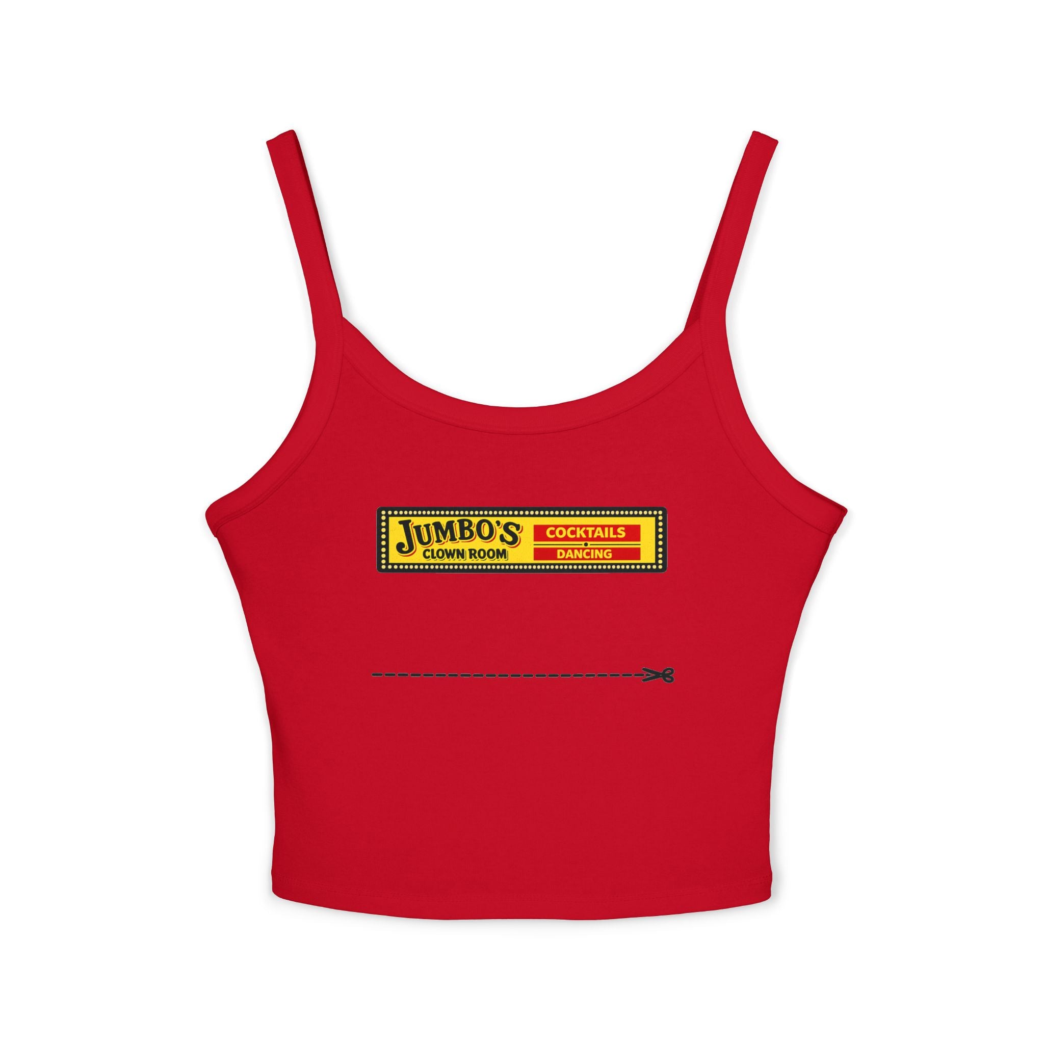 Jumbo's Clown Room Vintage Marquee Sign Spaghetti Strap Tank Top