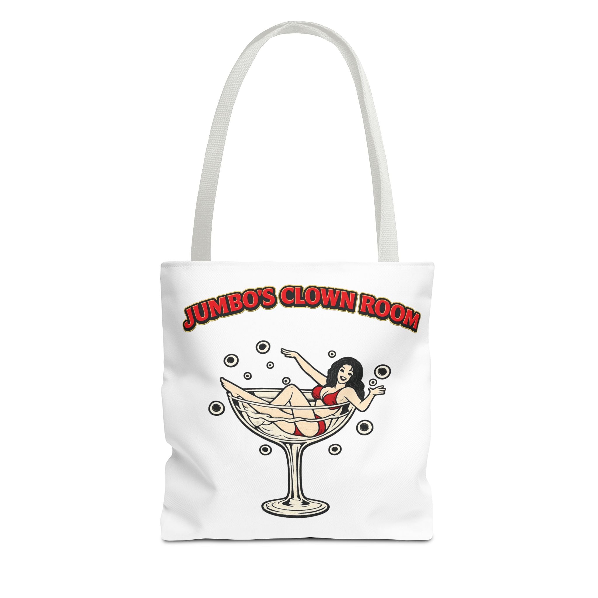 Jumbo's Clown Room "Bikini Martini Girl" Cotton Tote