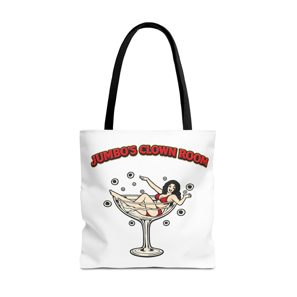 Jumbo's Clown Room "Bikini Martini Girl" Cotton Tote
