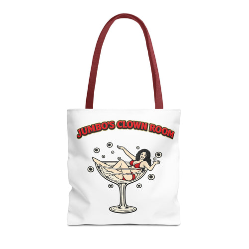 Jumbo's Clown Room "Bikini Martini Girl" Cotton Tote