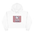 Jumbo's Clown Room Vintage Napkin Cropped Hoodie