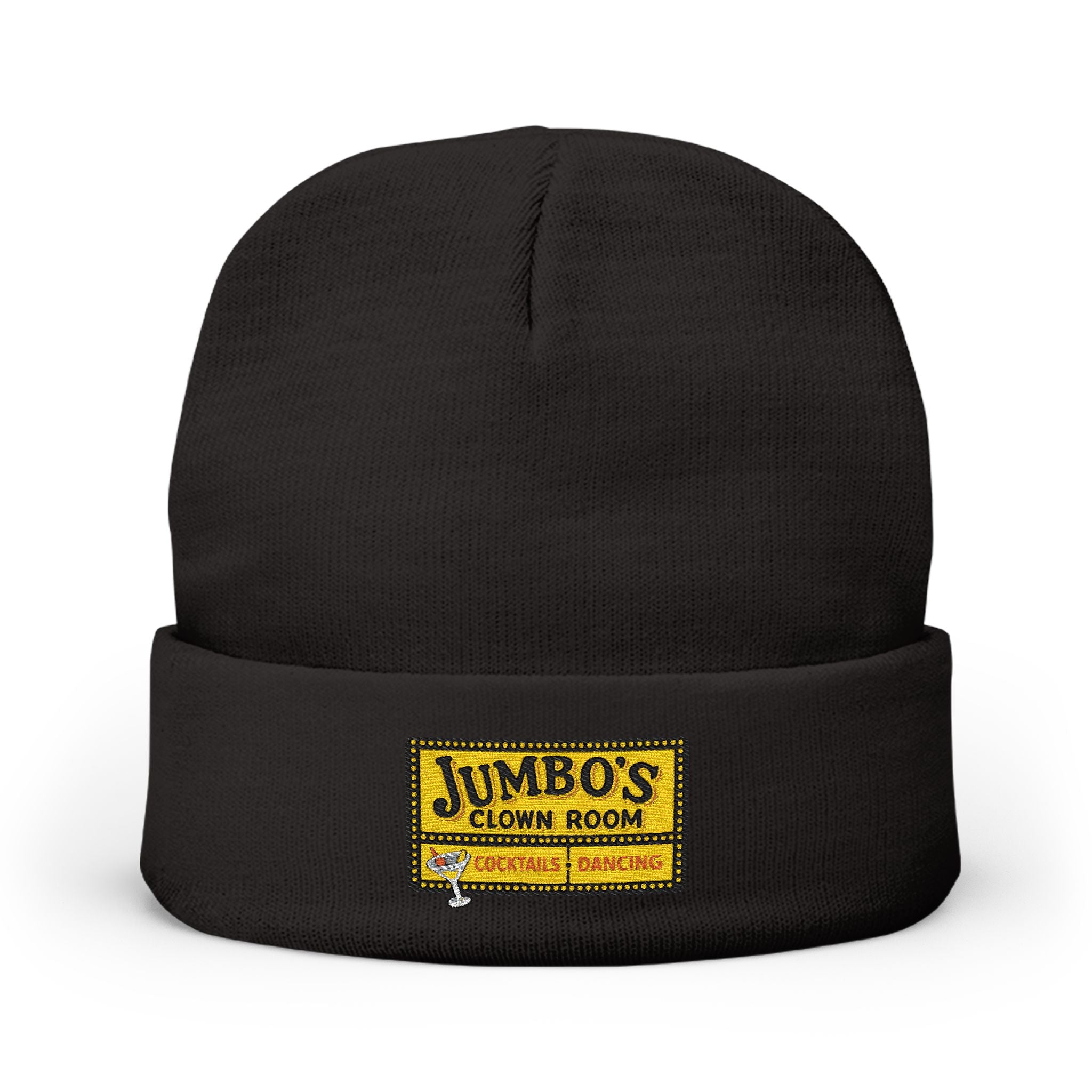 Jumbo's Clown Room Knit Beanie (Embroidered)