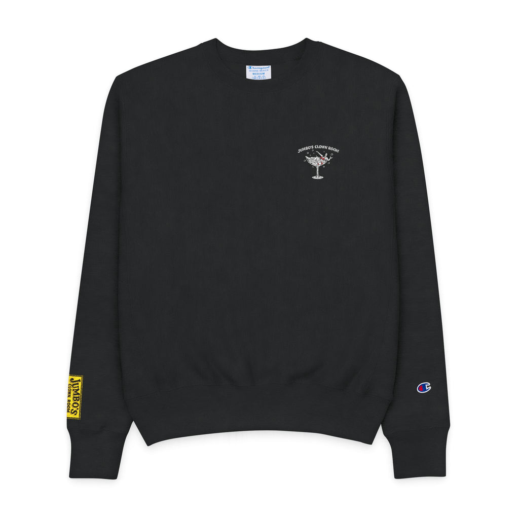 Jumbo's Clown Room Deluxe Embroidered Champion Brand Sweatshirt